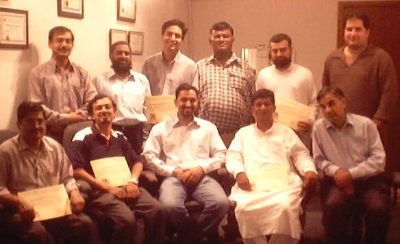 Hypnosis Practitioner Students with Kamran Sultan in 2001