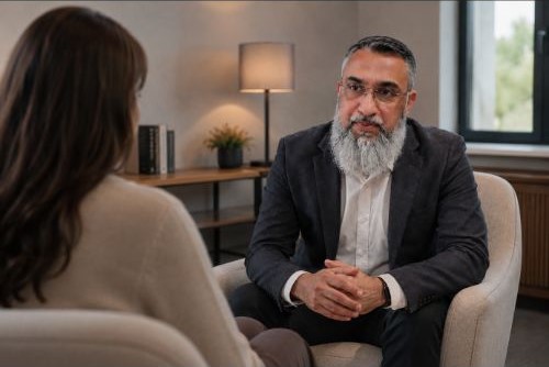 Hypnotherapy session with Kamran Sultan
