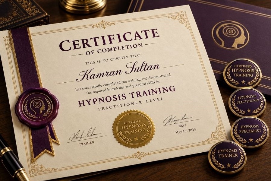 Hypnosis certification
